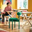 IKEA - IKEA PS 2026, upholstered chair, bright green-Knaback bright green