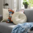 IKEA - SYRENBUSKE, lace pillow, light beige, 36 cm