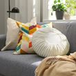 IKEA - SYRENBUSKE, lace pillow, off white, 38 cm