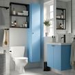 IKEA - ENHET/TVALLEN, wash-basin and cabinet, light blue, 64x33x65 cm