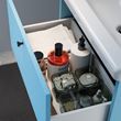 IKEA - ENHET/TVALLEN, wash-basin and cabinet, light blue, 64x43x65 cm