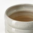 IKEA - HASSELBUKETT, stoneware plant pot, beige, 12 cm