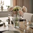 IKEA - PARLGLADA, glass vase, glass, 18 cm
