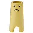 IKEA - FRÖVAXT, stoneware plant vase, yellow, 14 cm