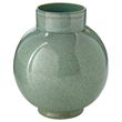 IKEA - GLANSGRAN, stoneware plant vase, light green, 23 cm