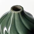 IKEA - KORNSPARV, stoneware plant vase, green, 12 cm