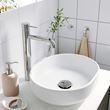IKEA - VINDELALVEN/RANNILEN, wash-basin with water trap, white, 39x31 cm