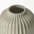 IKEA - STJARNLUDD, stoneware plant vase, green, 12 cm