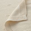 IKEA - LEN, baby blanket, white, 70x90 cm