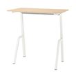 IKEA - TROTTEN, height adjustable desk, ash-white, 120x70 cm