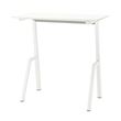 IKEA - TROTTEN, height adjustable desk, ash-white, 120x70 cm