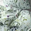 IKEA - MATTOXBAR, single duvet cover sets, mavi-çiçek desenli, 150x200/50x60 cm