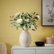 IKEA - BLODBJÖRK, stoneware plant vase, beige, 25 cm