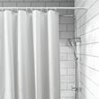 IKEA - NORDRONN, shower curtain, white, 180x200 cm