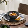 IKEA - FARGKLAR, ceramic bowl, matte dark grey, 16 cm