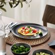 IKEA - FARGKLAR, plate, matte dark grey, 26 cm