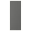 IKEA - FÖRBATTRA, cover panel, dark grey, 39x101 cm