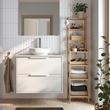 IKEA - STEGESUND, shelving unit, light bamboo, 36x28x162 cm