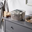 IKEA - SLATTERANG, basket, off white, 25x32x15 cm