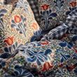IKEA - SATERVIDE, single duvet cover sets, multicolor-floral pattern, 150x200/50x60 cm