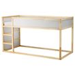 IKEA - KURA, reversible bed, white/pine, 90x200 cm