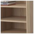 IKEA - BESTA, shelf, white stained oak effect, 56x36 cm