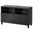 IKEA - BESTA, tv sehpası, venge, 120x40x74 cm
