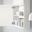 IKEA - BESTA, shelf, white, 56x16 cm