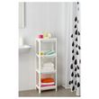 IKEA - VESKEN, shelving unit, white, 37x23x101 cm