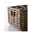 IKEA - BYHOLMA, basket, grey, 25x29x15 cm