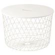 IKEA - KVISTBRO, storage table, white, 61 cm