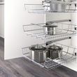 IKEA - UTRUSTA, wire basket, colourless, 60 cm