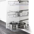 IKEA - UTRUSTA, tel sepet, renksiz, 40 cm