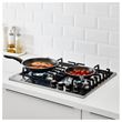 IKEA - KAVALKAD, frying pan, black