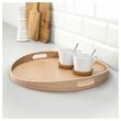 IKEA - SKALA, round tray, birch, 44 cm