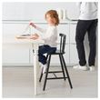 IKEA - AGAM, children's chair, black