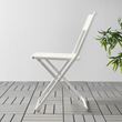 IKEA - FEJAN, foldable chair, white