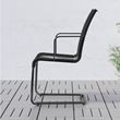 IKEA - VASMAN, chair with armrests, black