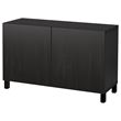 IKEA - BESTA, dolap kombinasyonu, venge, 120x42x74 cm
