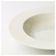 IKEA - OFANTLIGT, deep plate, white, 24 cm