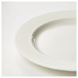 IKEA - OFANTLIGT, side plate, white, 22 cm