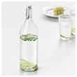 IKEA - KORKEN, bottle, glass, 1 l