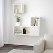 IKEA - EKET, Wall-mounted cabinet combination, white, 105x35x120 cm