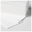 IKEA - MOTTAGA, paper napkin, white, 38x38 cm