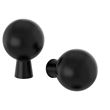 IKEA - BAGGANAS, knob, black, 20 mm