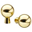 IKEA - BAGGANAS, knob, brass colour, 20 mm