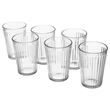 IKEA - VARDAGEN, mug set, glass, 31 cl