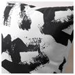 IKEA - TURILL, cushion, white/black, 40x40 cm