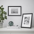 IKEA - KNOPPANG, black frame, black, 21x30 cm