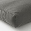 IKEA - FRÖSÖN/DUVHOLMEN, back cushion, dark grey, 62x44 cm